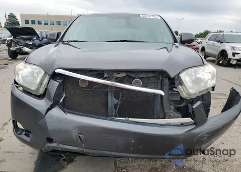 2008 Toyota Highlander Limited from USA, damaged, VIN JTEES42A882077157